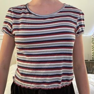 American Eagle Striped Shirt